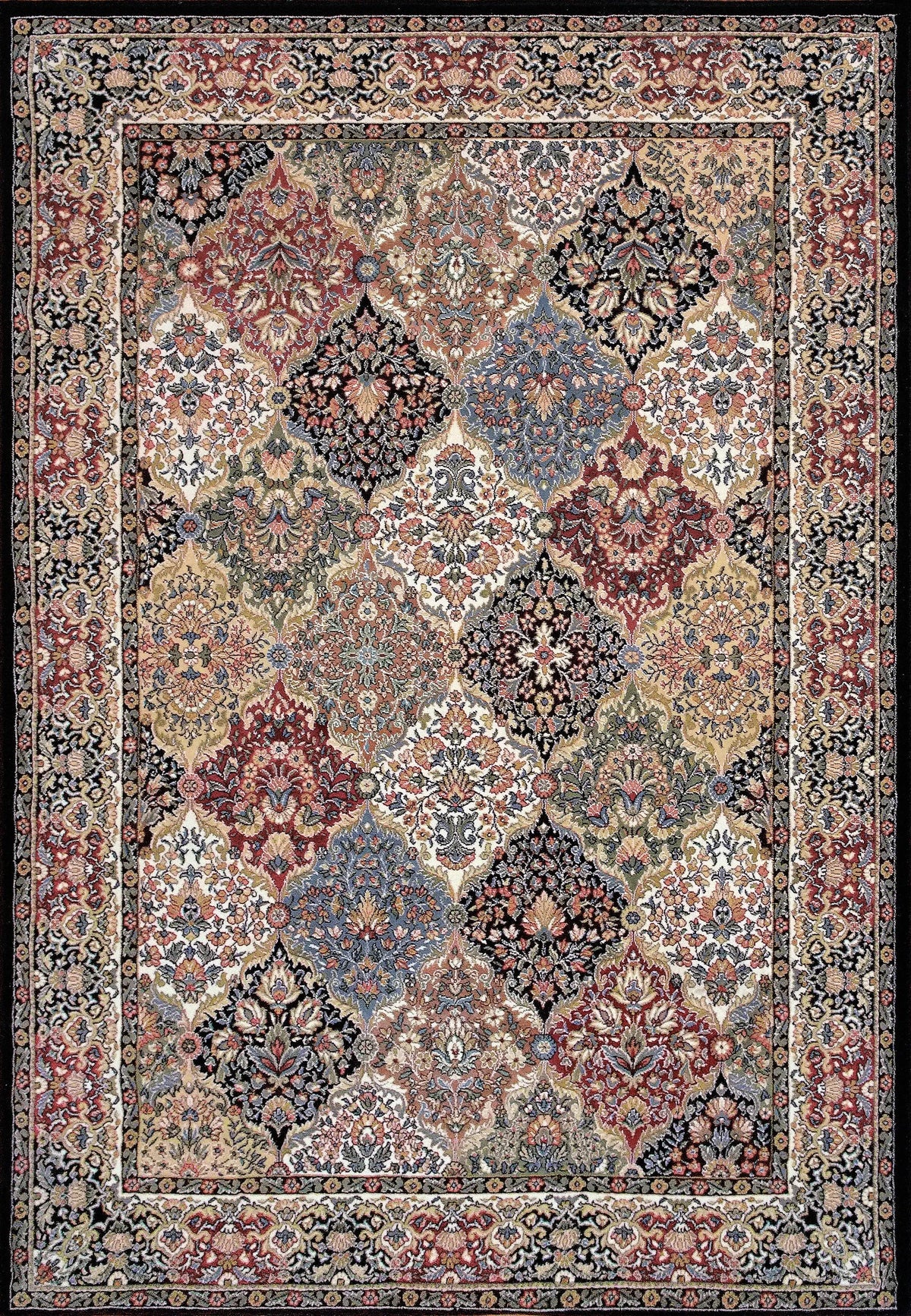 Ancient Garden 57008-3233 Multi Rug