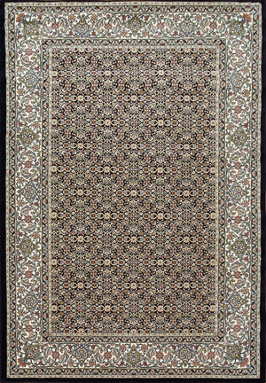 Ancient Garden 57011-3464 Navy Rug