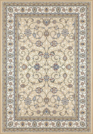Ancient Garden 57120-2464 Light Gold/Ivory Rug