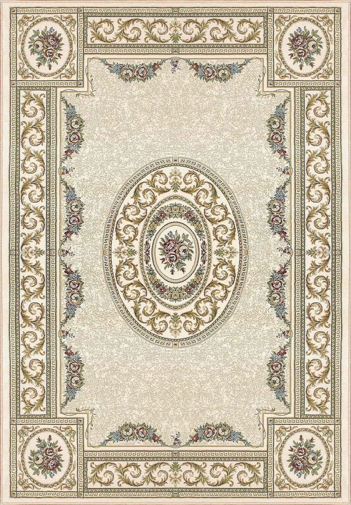 Ancient Garden 57226-6464 Ivory Rug