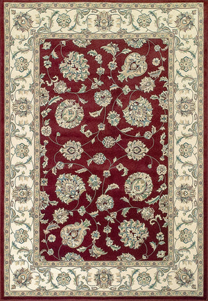 Ancient Garden 57365-1464 Red/Ivory Rug