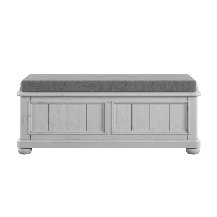 New Haven Storage Bench Oyster Shell