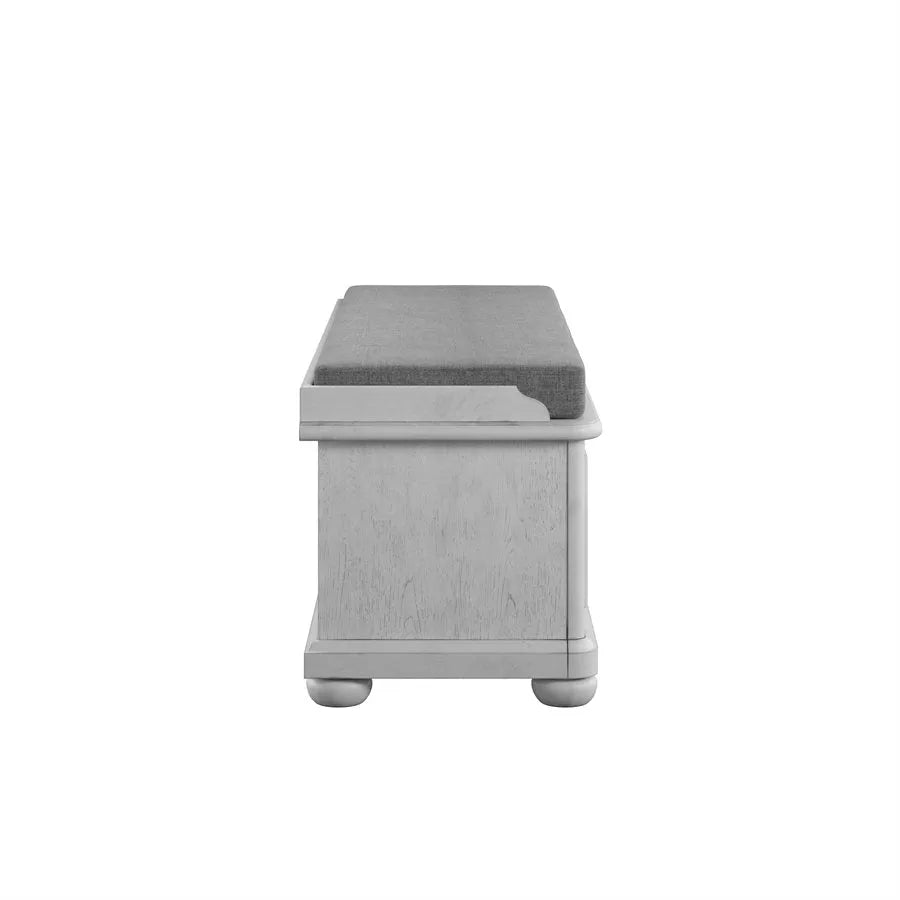 New Haven Storage Bench Oyster Shell
