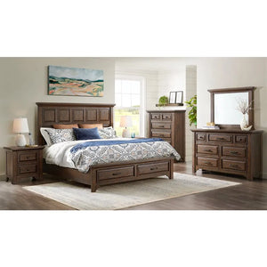 Vista Canyon Storage Bed Burnt Umber
