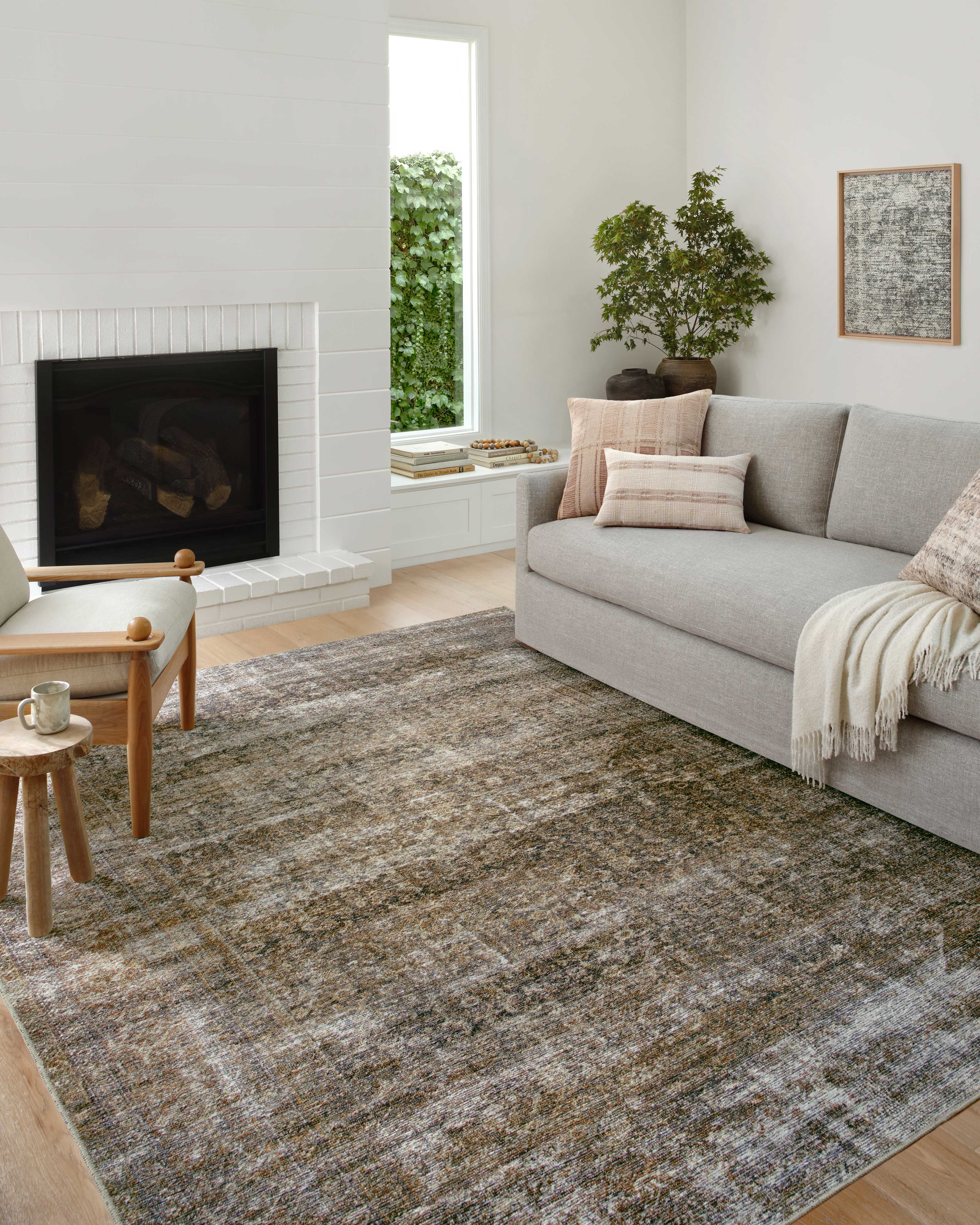 Billie BIL-06 Tobacco Rust Rug- Rectangle 3'6