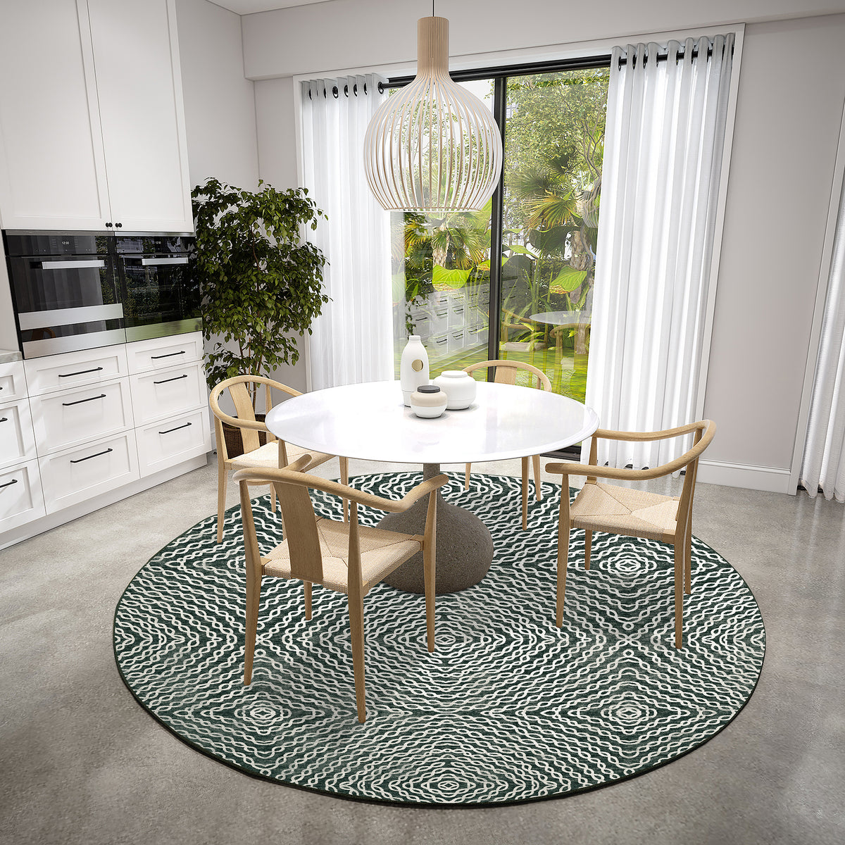 Brisbane BR3 Midnight Rug- Rectangle 3' x 5' | Area Rugs - Rug & Home