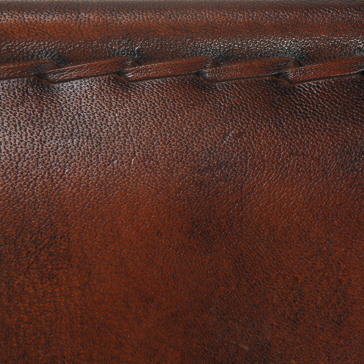 Vandor Transitional Brown Leather Upholstered Director's Chair