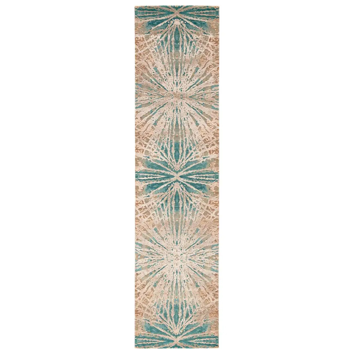 Chaos Theory CKV22 Brown/Sky Blue Rug