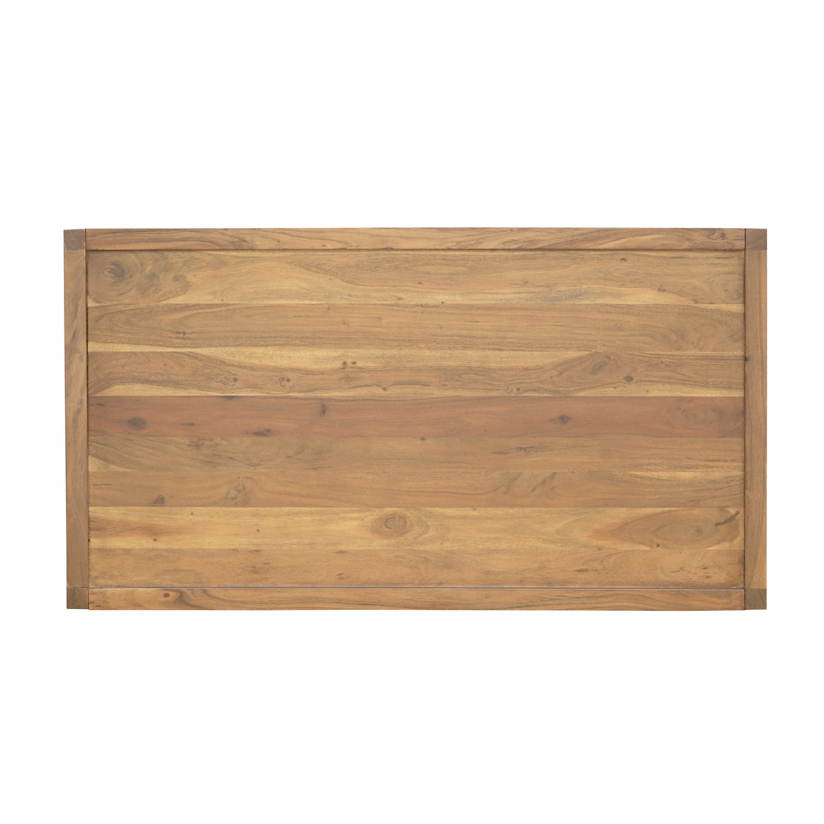 Ayla Handmade Transitional Light Brown Wood Rectangle Coffee Table