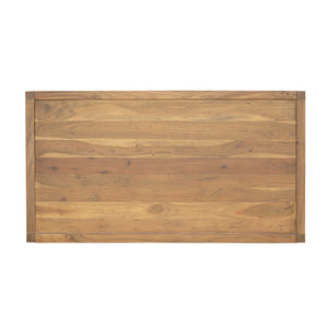 Ayla Handmade Transitional Light Brown Wood Rectangle Coffee Table