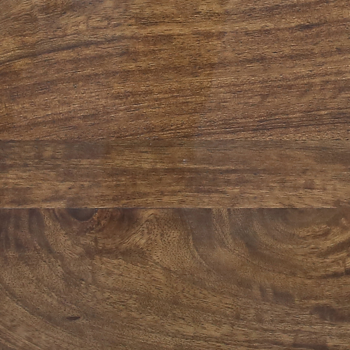 Prescott Transitional Brown Hand-Made Mango Wood Round Coffee Table