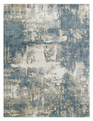 Cozy Printed RH-2018329 Blue Gold Rug