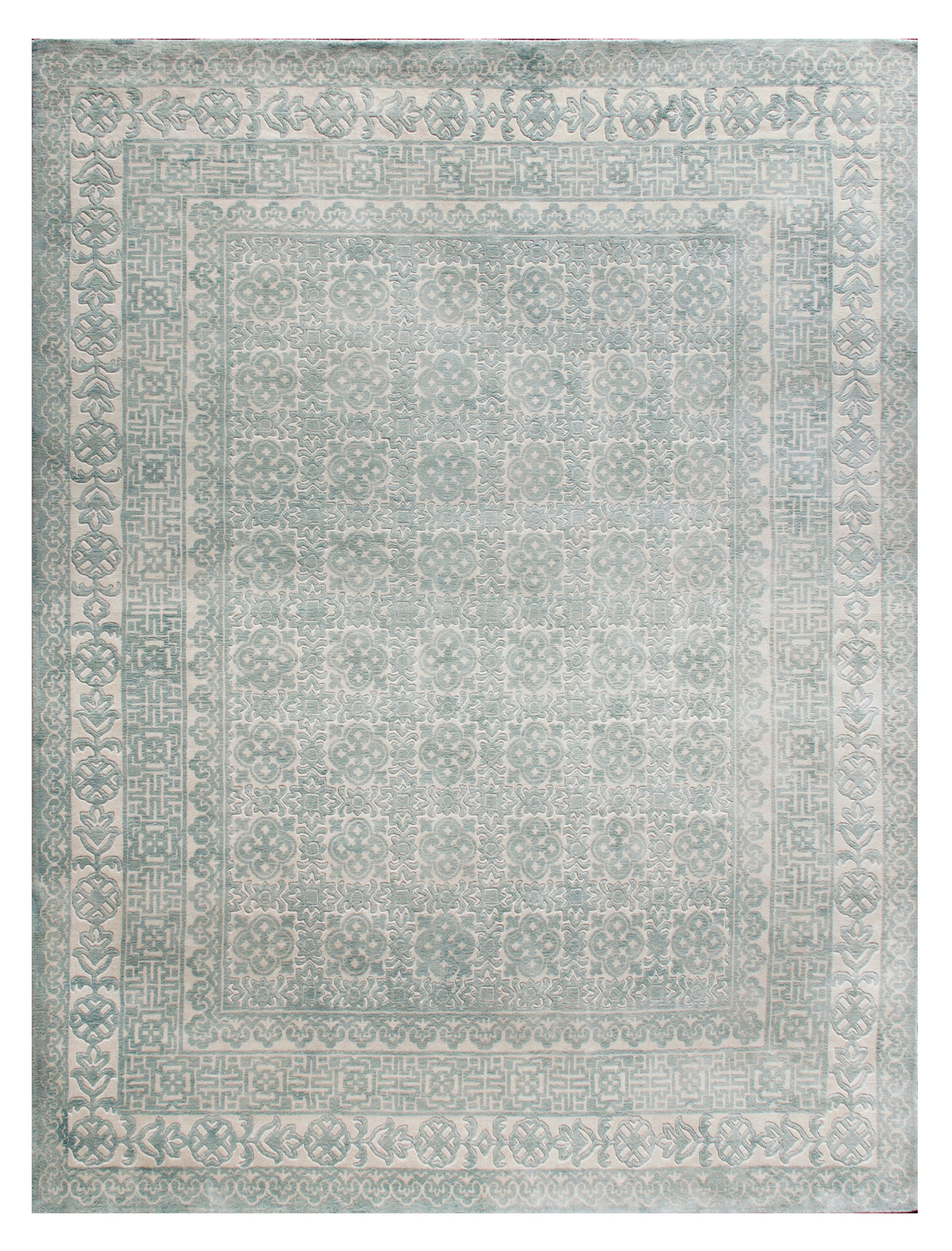 Cozy Printed RH-2020020 Aqua Rug