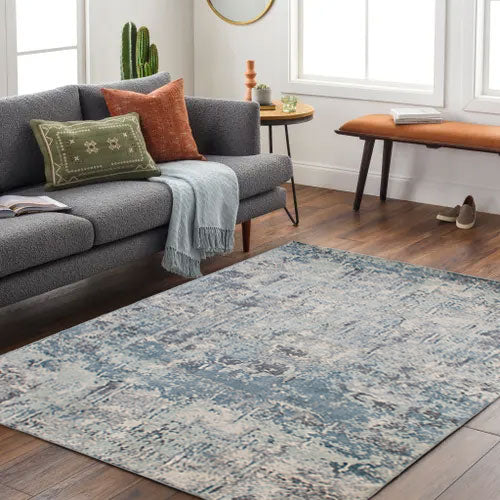 Cozy Printed RH-2020009 Grey Blue Rug