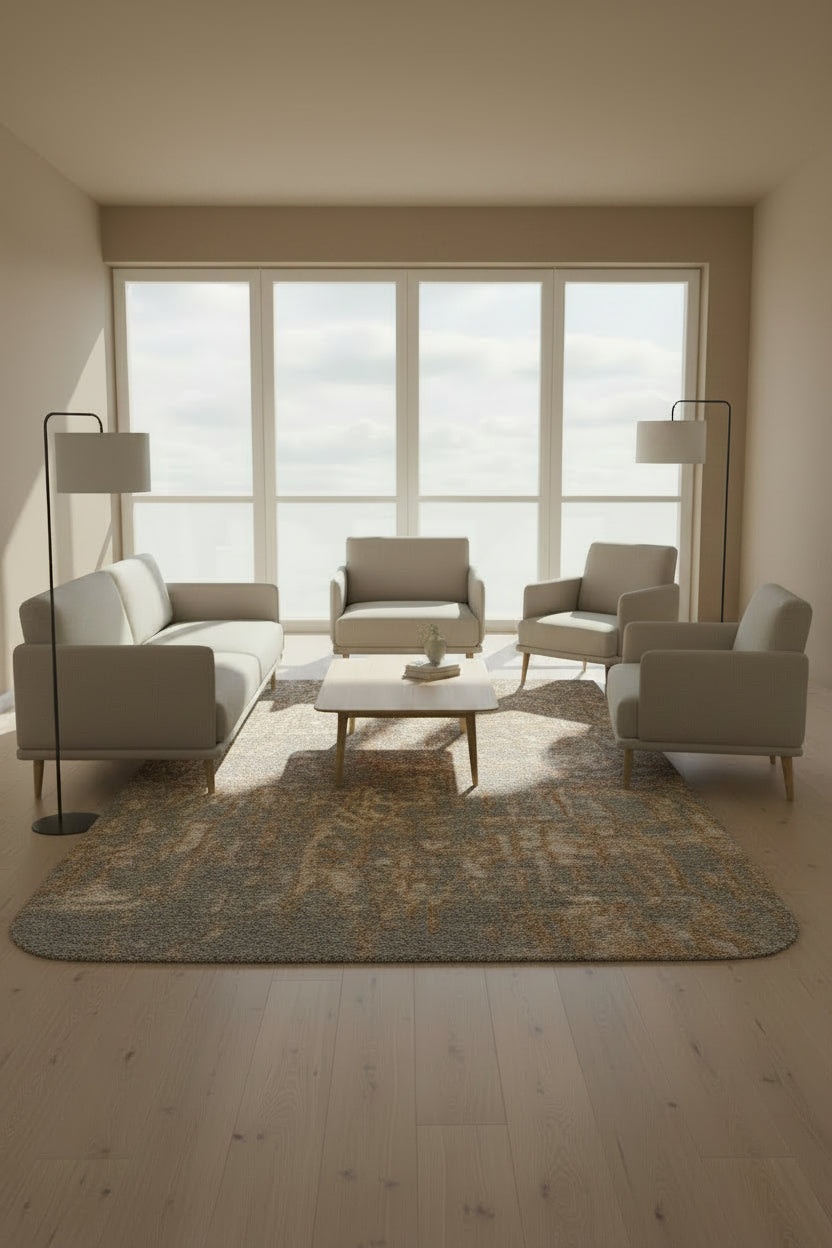 Cozy Printed RH-2022171 Warm Sand Rug