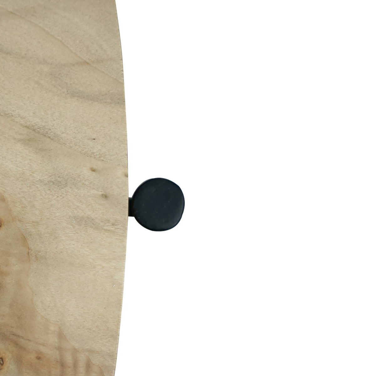 Eliana Handmade Contemporary Natural/ Brass Burl Wood Round Coffee Table