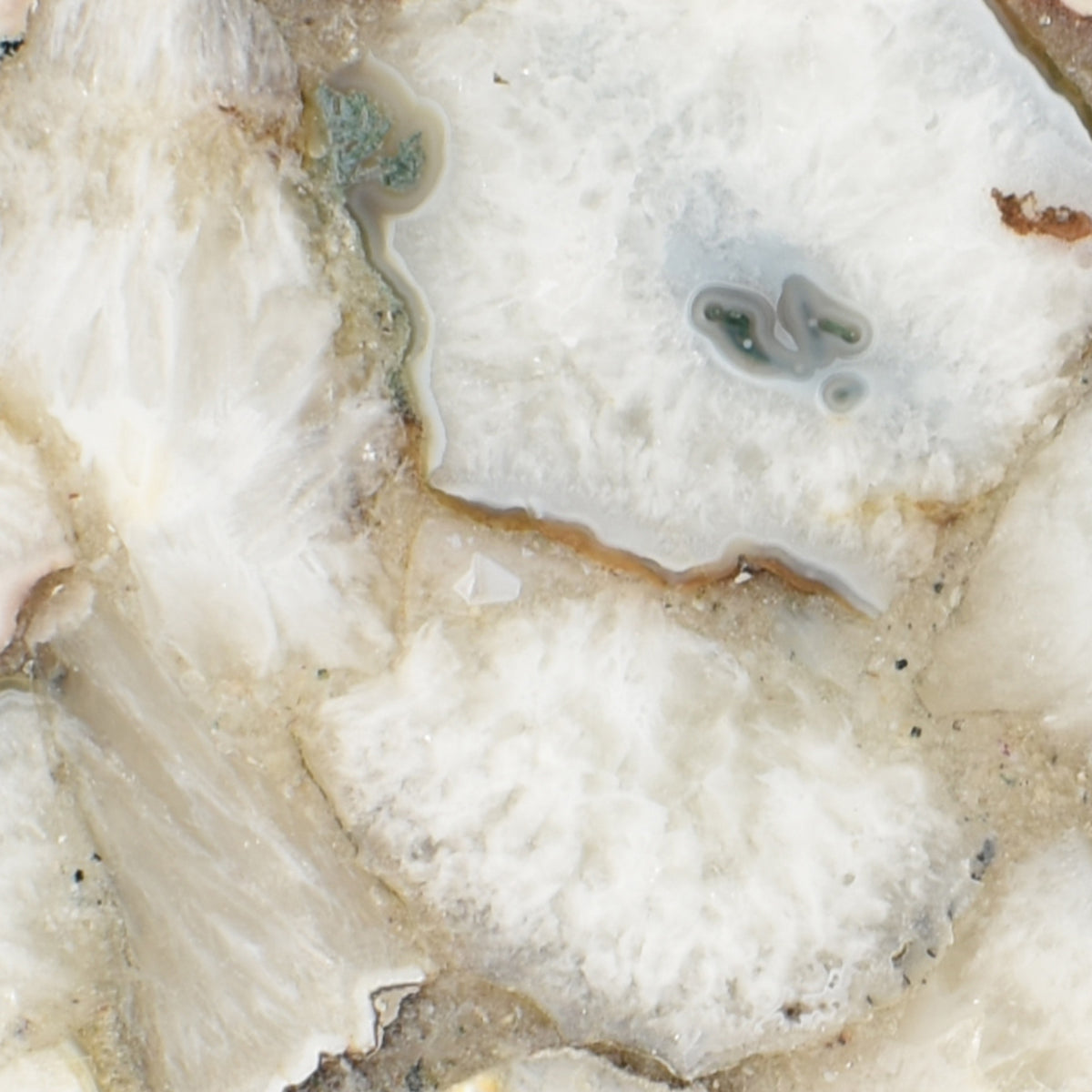 Esmerelda Contemporary Marble and Metal Rectangular C-Shaped Side Table