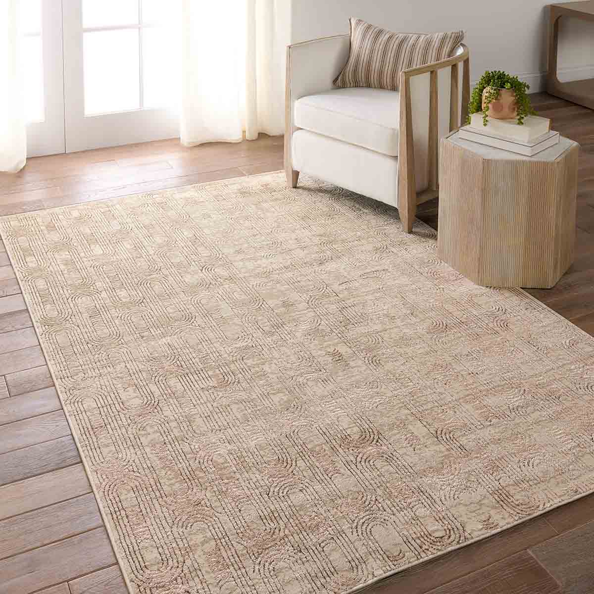 Catalyst  CTY28 Beige/Ivory Rug