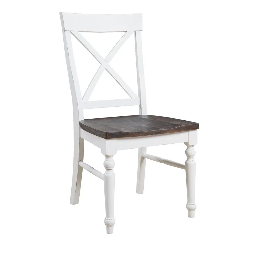 Mountain Retreat Dining Chair Dark Mocha & Antique White