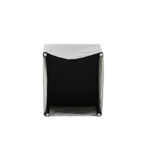 Ursula Transitional Gray Upholstered Dining Chair, Set of 2
