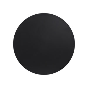 Xanthe Handmade Transitional Metal and Wood Drink Table, Black/Brown