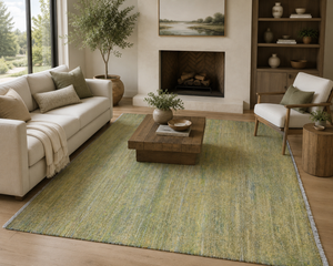 Durva RH-OT-80 Green Rug