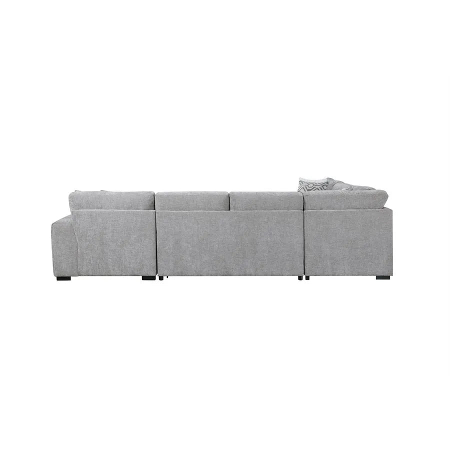 Ritchie Pop-Up Sleeper Sectional Pewter