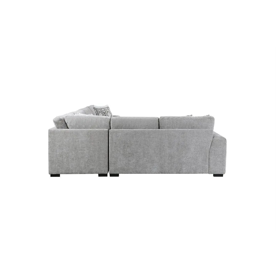 Ritchie Pop-Up Sleeper Sectional Pewter