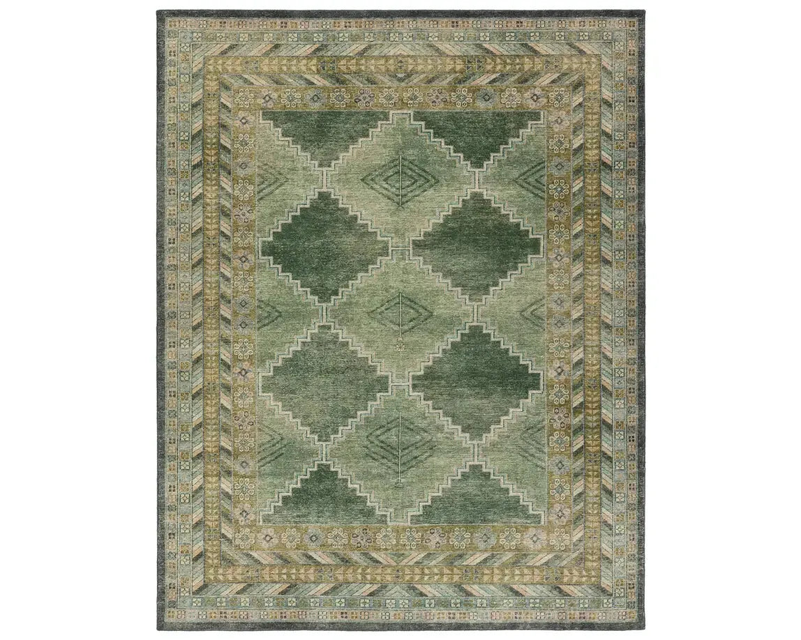 Gallant GLT04 Green/Tan Rug