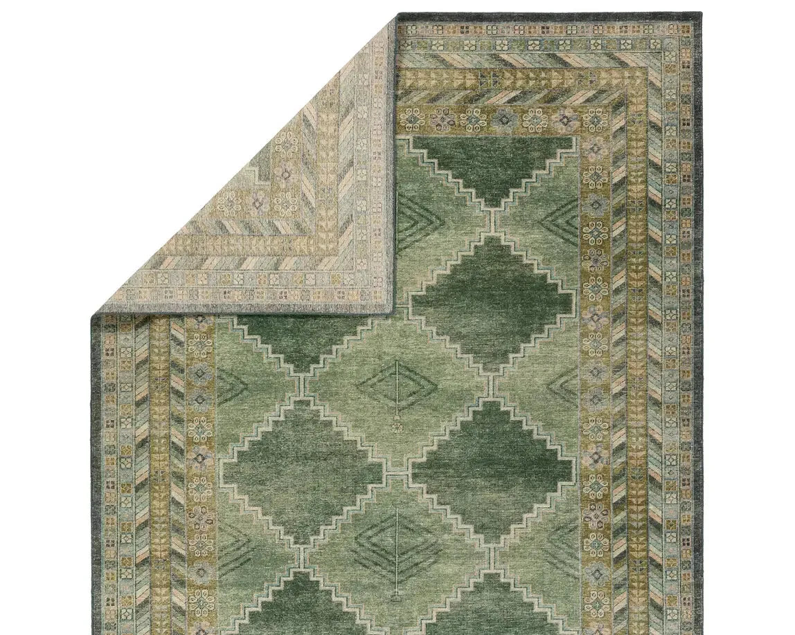 Gallant GLT04 Green/Tan Rug