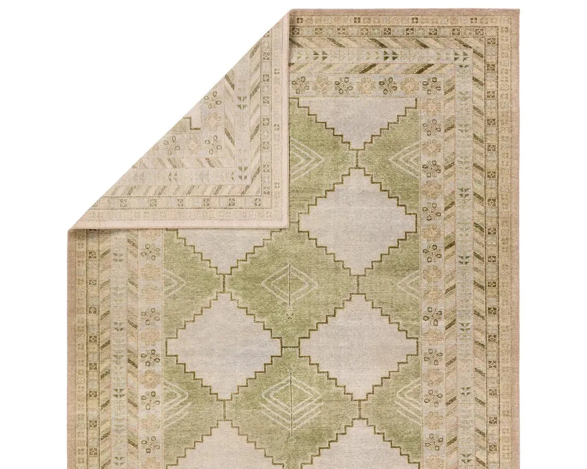 Gallant GLT05 Green/Cream Rug