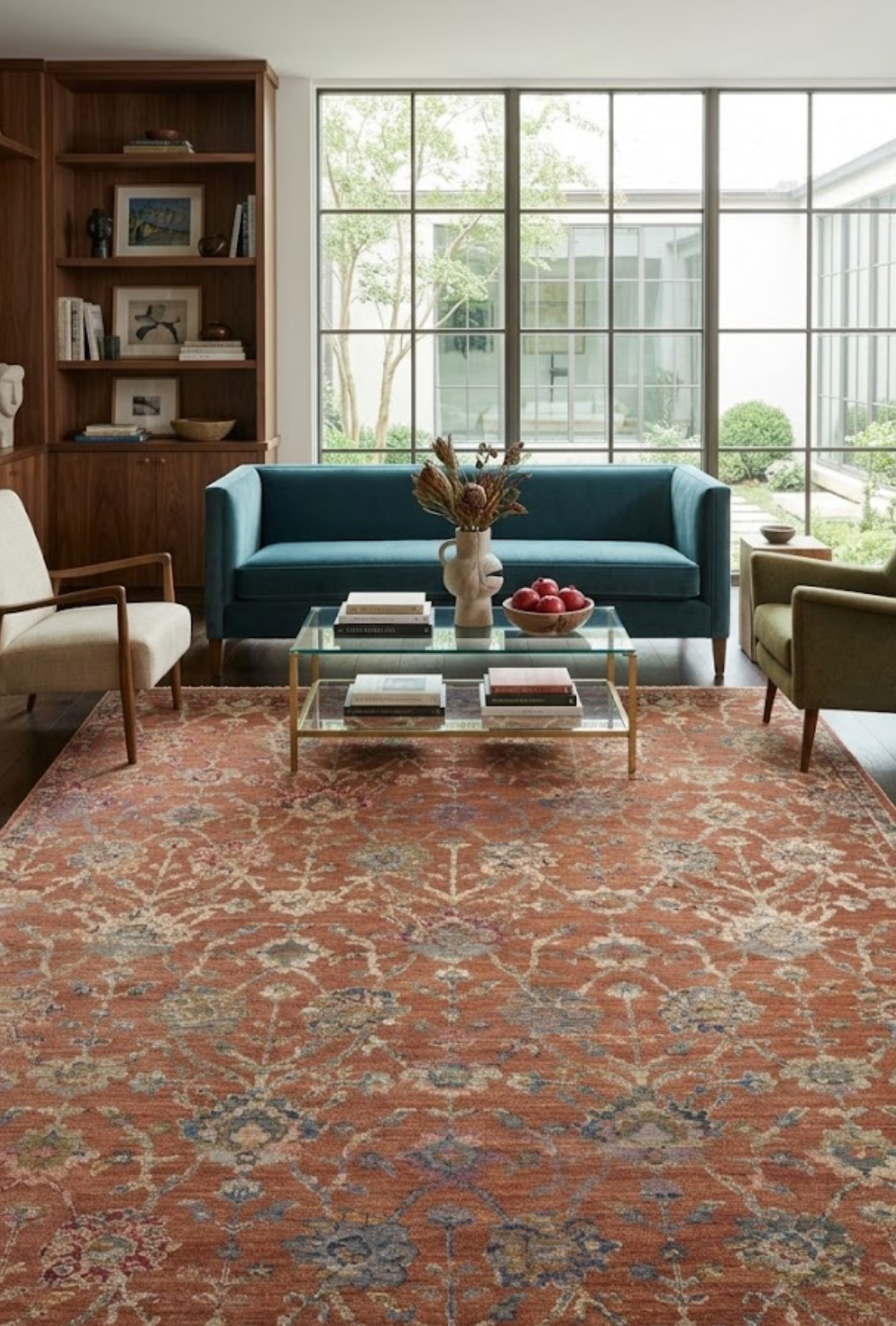 Giada GIA-05 Terracotta Multi Rug