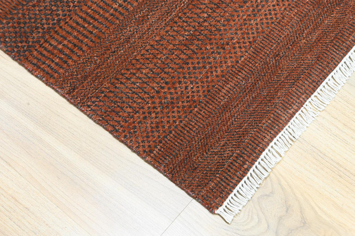 Grass RH-HPT-108 Rust Charcoal Rug
