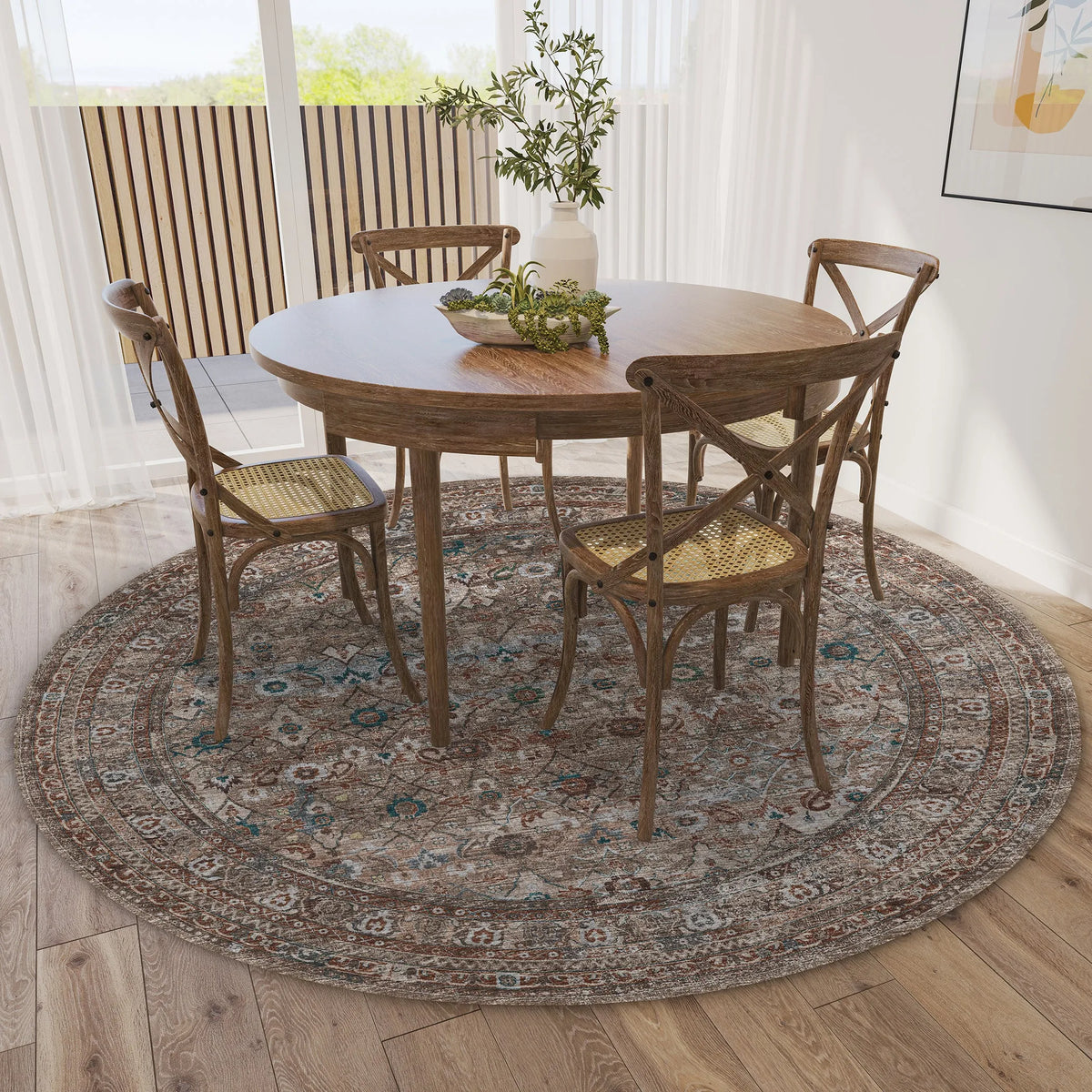 Jericho JC7 Latte Rug - Rug & Home