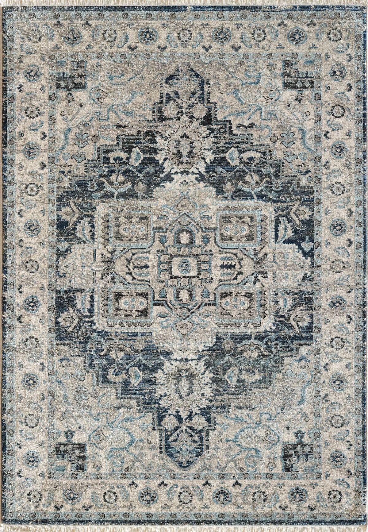 Juno 6882-590 Dark Blue/Cream Rug