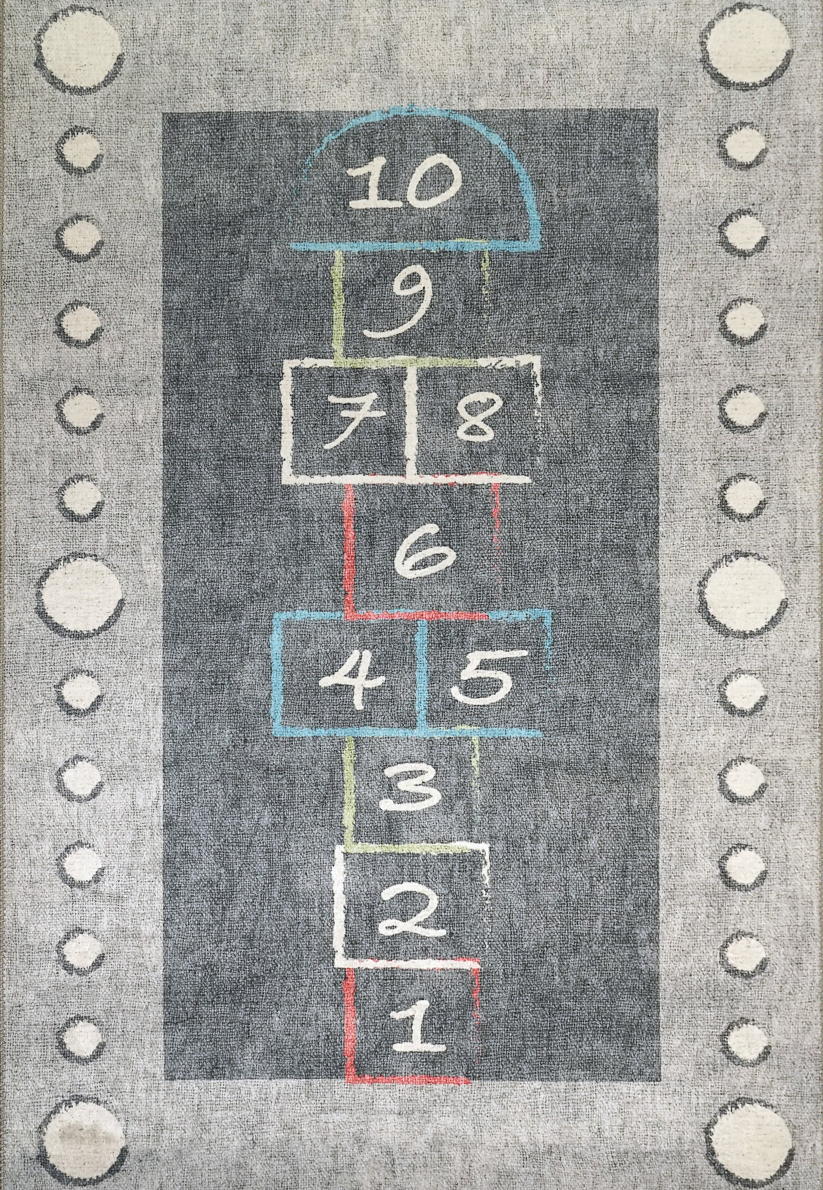 Kidz 8083-909 Grey/Multi Rug