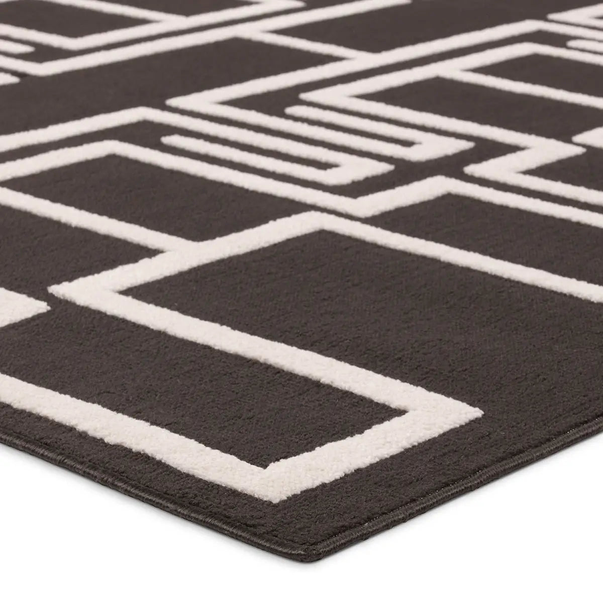 Kysa KYS03 Dark Brown Rug