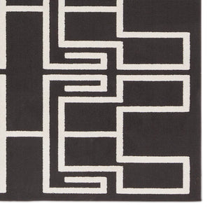 Kysa KYS03 Dark Brown Rug