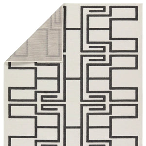 Kysa KYS04 Beige/Dark Brown Rug