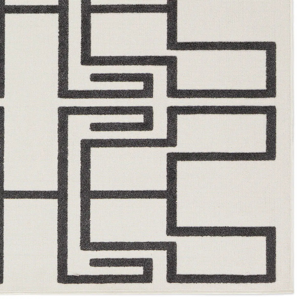 Kysa KYS04 Beige/Dark Brown Rug