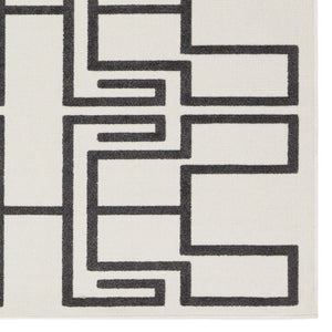 Kysa KYS04 Beige/Dark Brown Rug