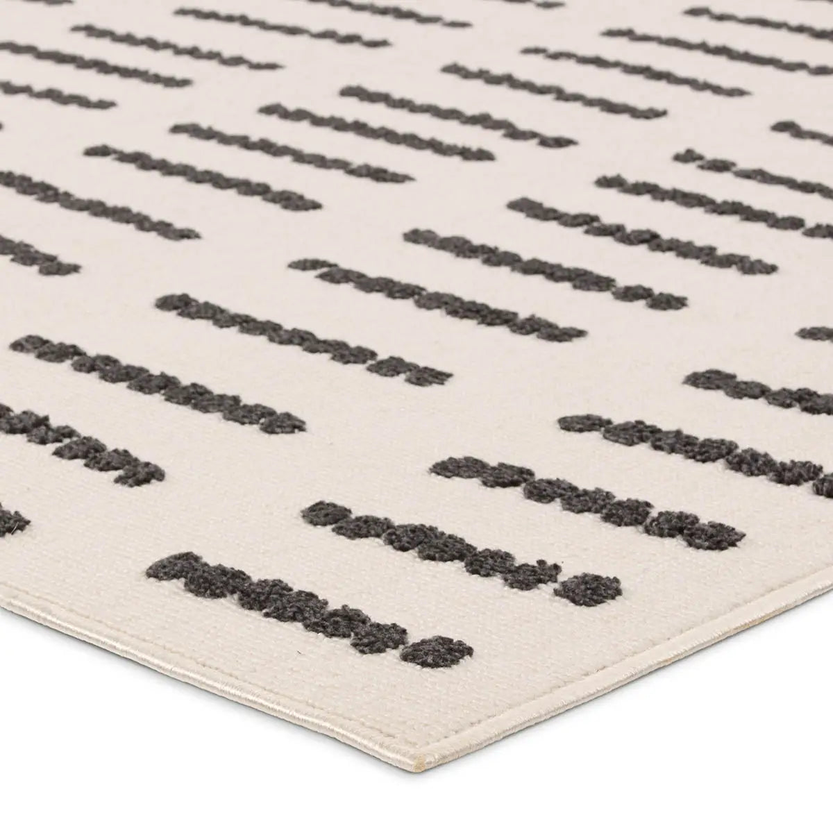 Kysa KYS06 Beige/Dark Brown Rug