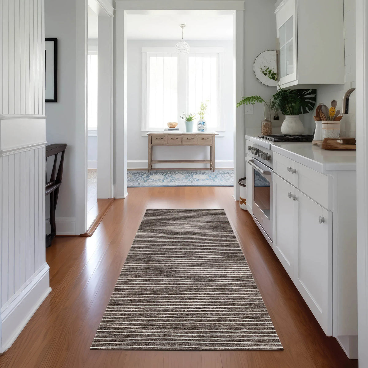 Laidley LA1 Chocolate Rug - Rug & Home