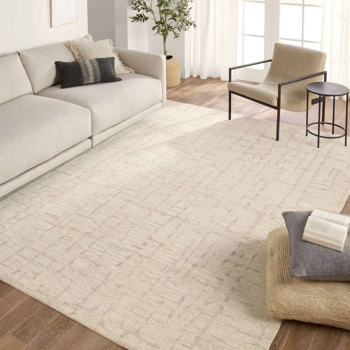 Labyrinth LAB01 Beige Rug