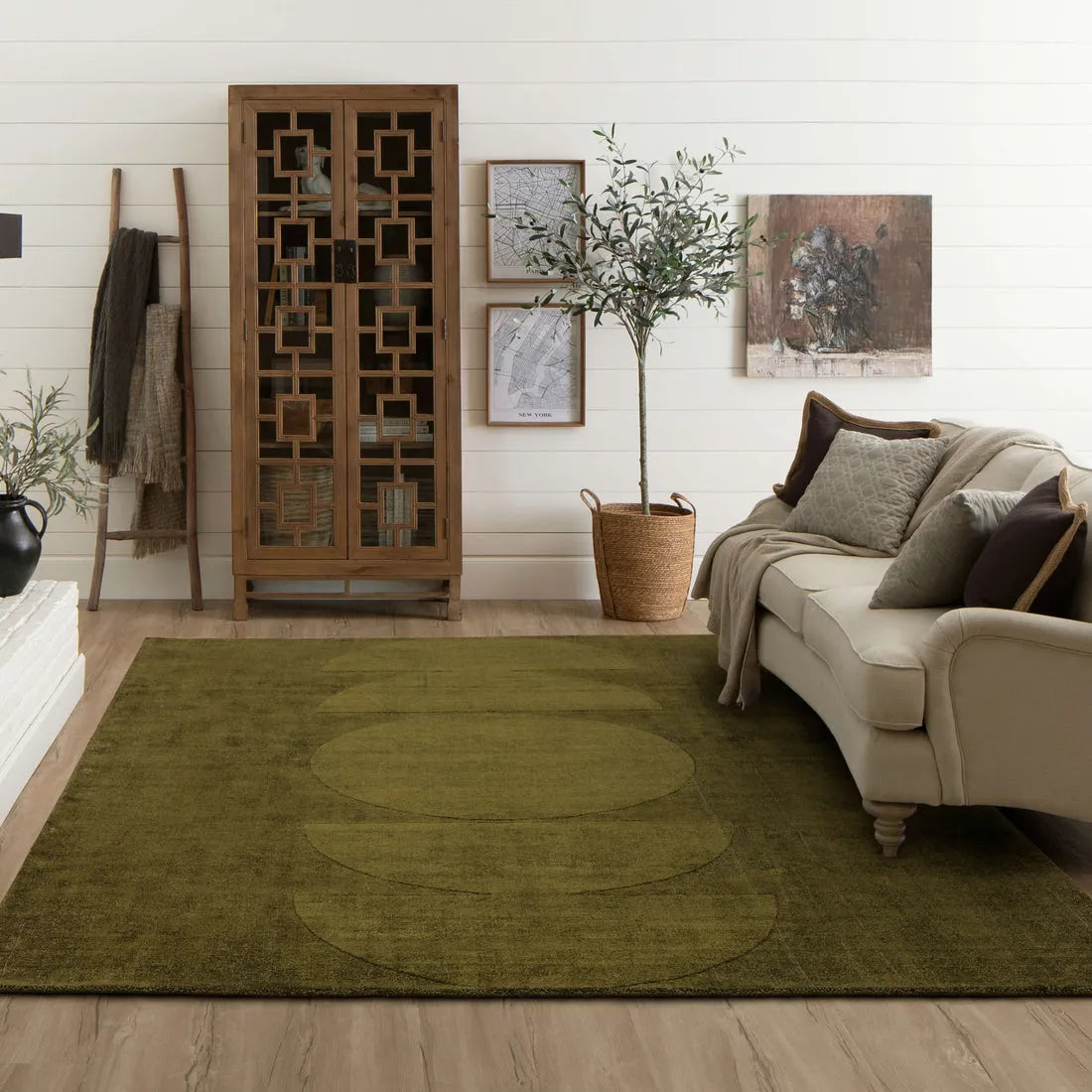 Luna Moss Rug