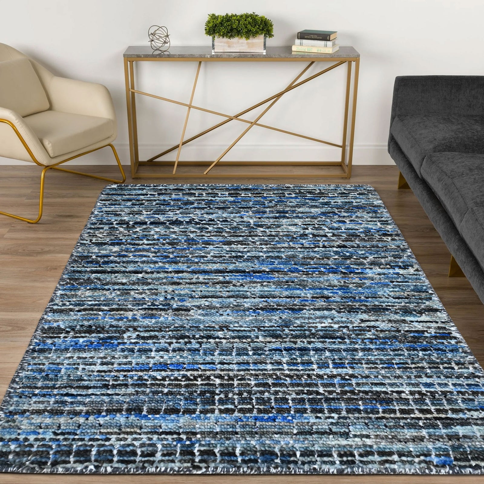 Majestic RH-C-2 Charcoal Multi Rug