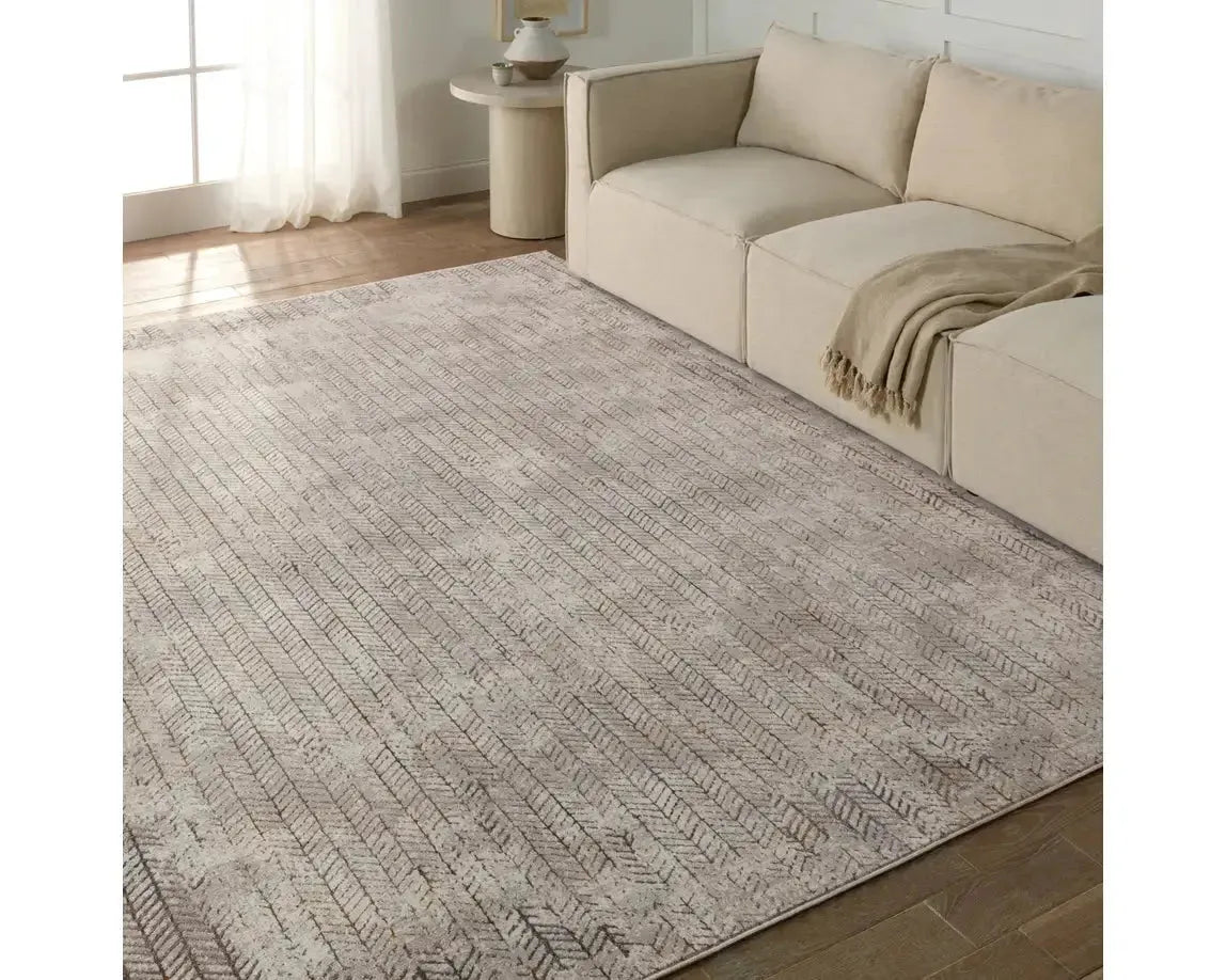 Melo MEL11 Grey/Cream Rug