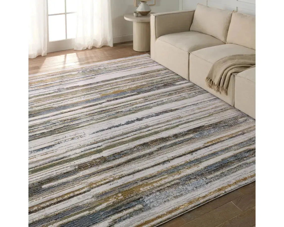 Melo MEL12 Cream/Blue Rug