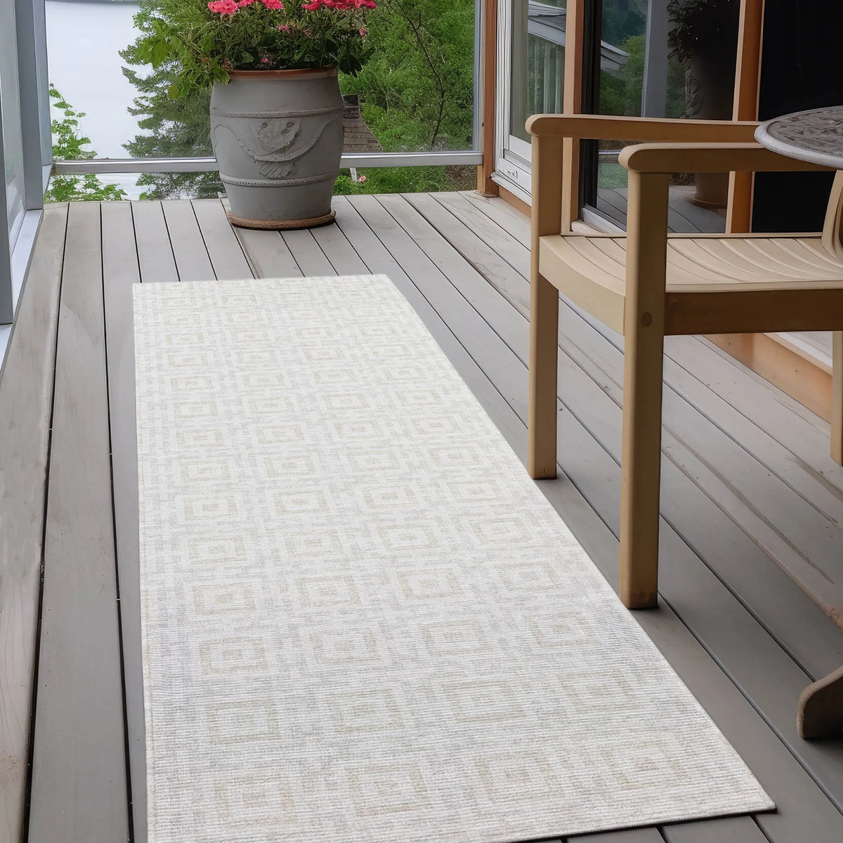 Marlo MO1 Linen Rug - Rug & Home