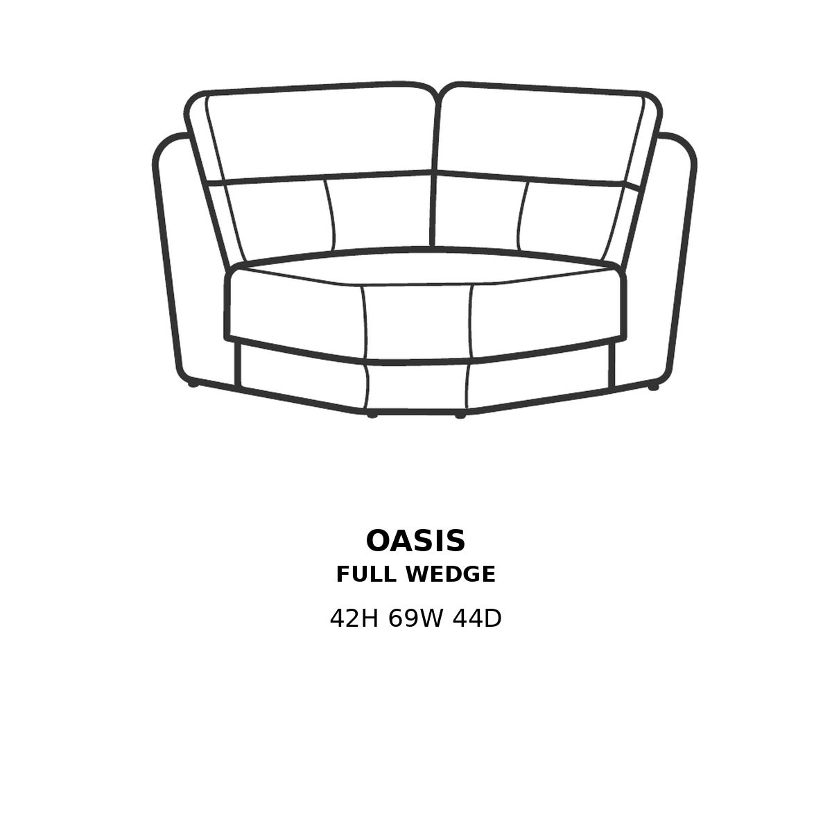 Oasis Full Wedge